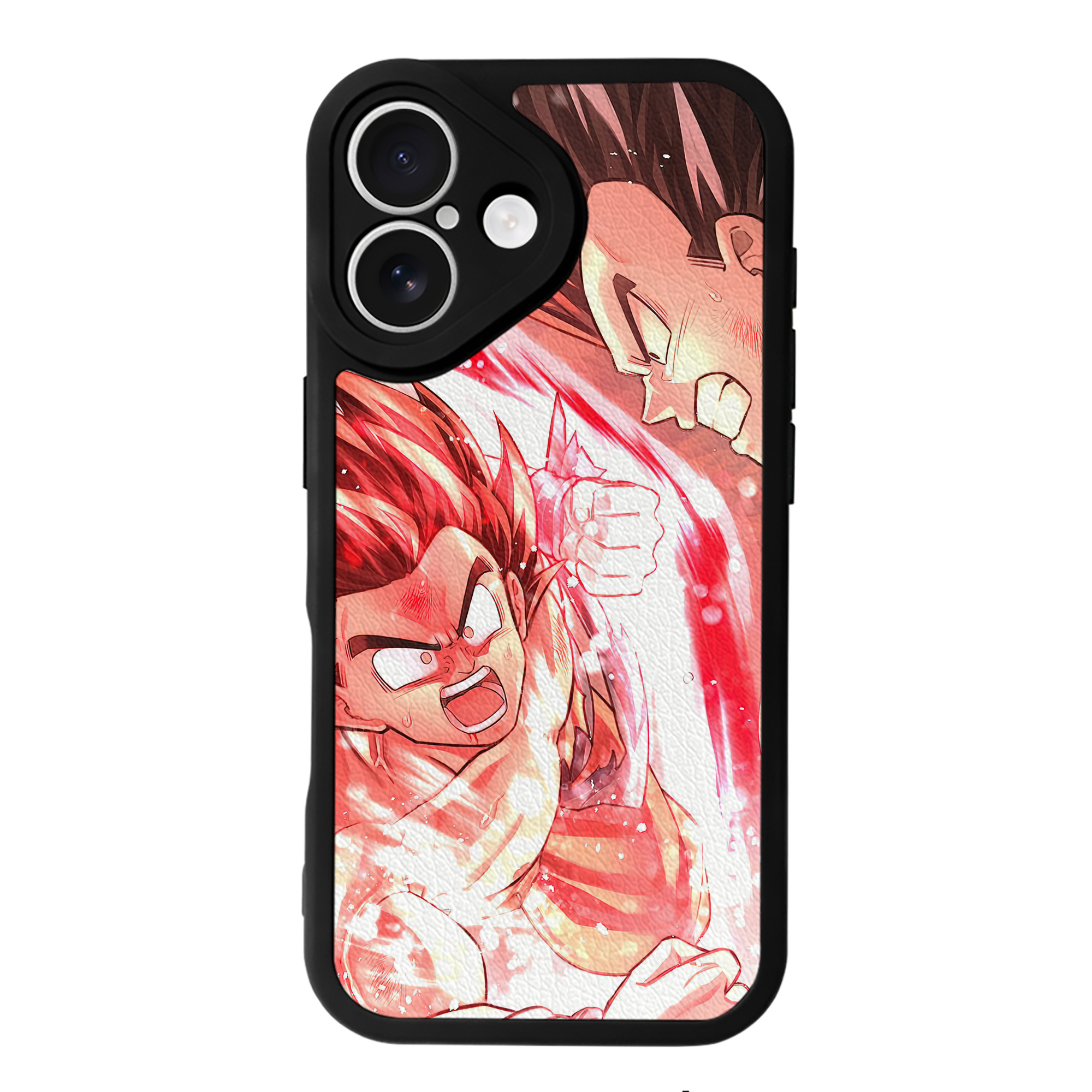 （画像用） ドラゴンボール DRAGON BALL 【iPhone 16シリーズ対応】シリコンスマホケース（レザー調） 材質：シリコン